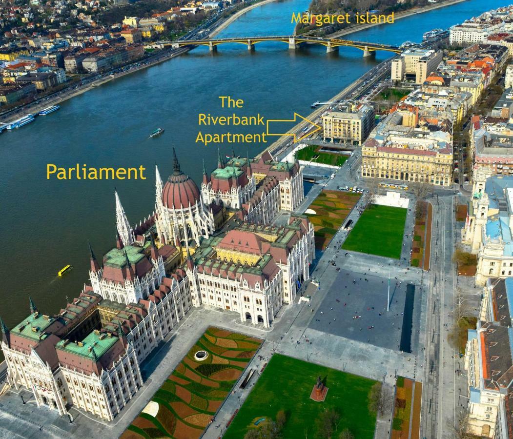 Riverbank Apartment At Parliament Budapest Kültér fotó