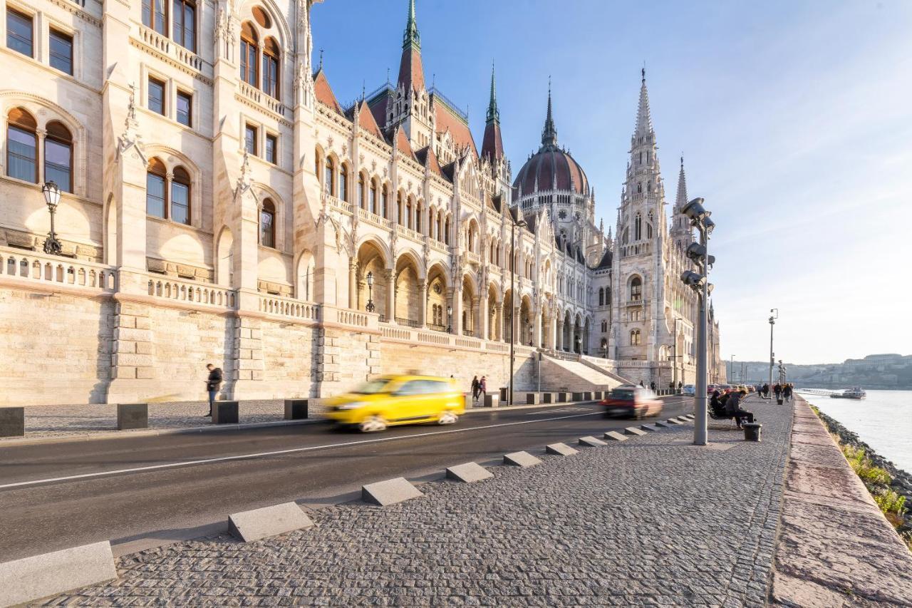 Riverbank Apartment At Parliament Budapest Kültér fotó